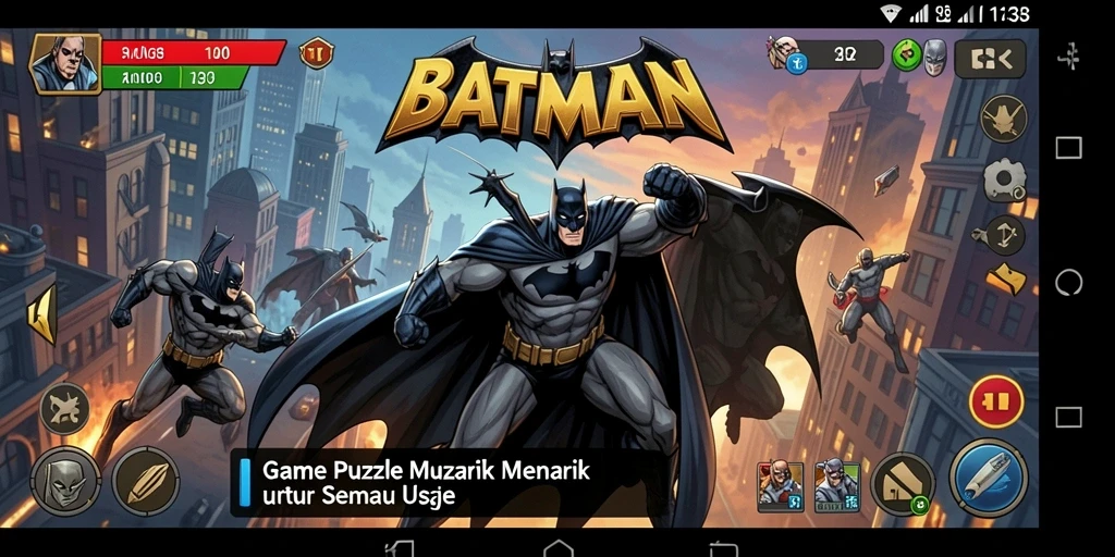 Tampilan menarik dari gameplay BATMAN138 dengan berbagai teka-teki menantang.